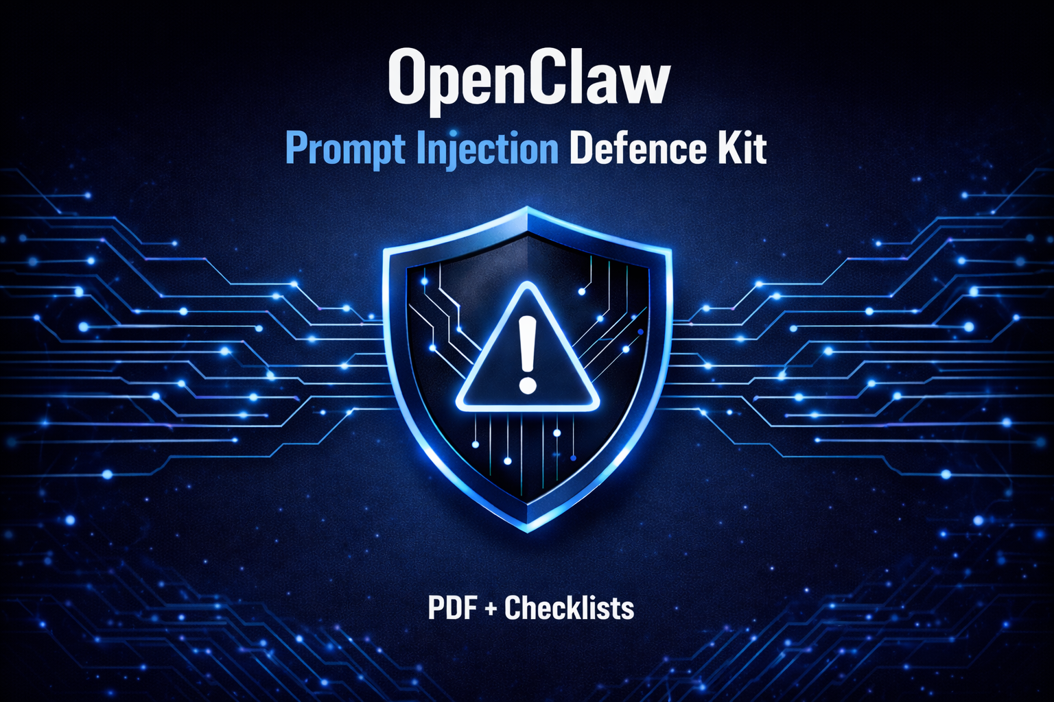 OpenClaw Prompt Injection Defense Kit cover
